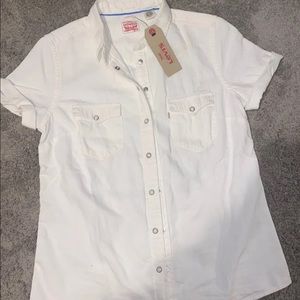 Levi’s western button up shirt